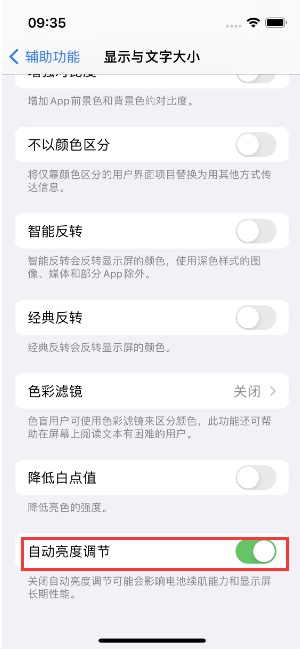 新丰苹果15维修店分享iPhone 15 Pro系列屏幕亮度 