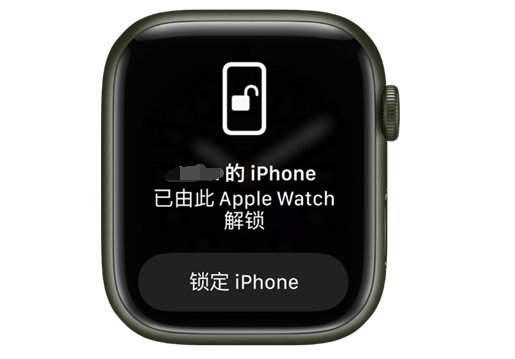 新丰苹果手机维修分享用 AppleWatch 解锁配备面容 ID 的 iPhone方法 